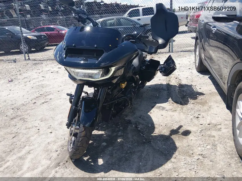 2025 Harley-Davidson Fltrx VIN: 1HD1KH71XSB609209 Lot: 45540938