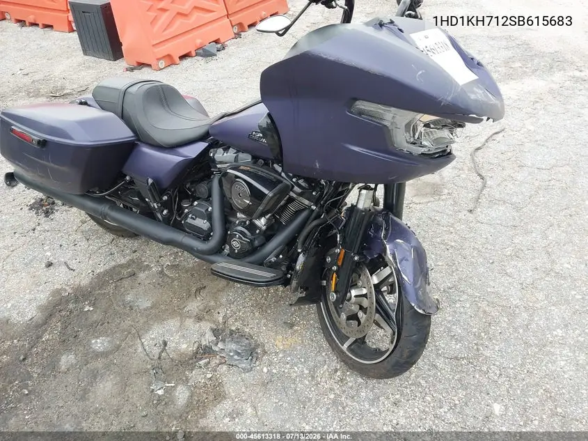2025 Harley-Davidson Fltrx VIN: 1HD1KH712SB615683 Lot: 45613318
