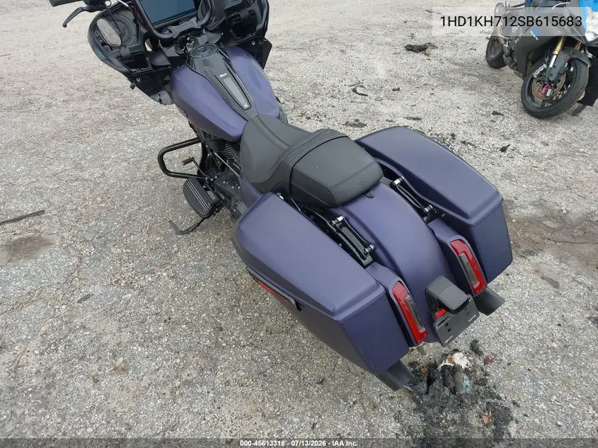 2025 Harley-Davidson Fltrx VIN: 1HD1KH712SB615683 Lot: 45613318