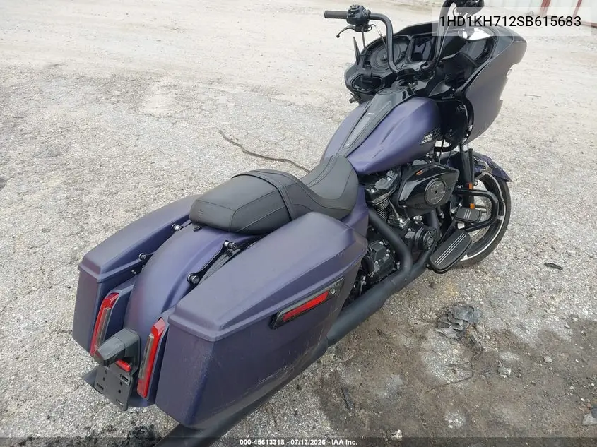 2025 Harley-Davidson Fltrx VIN: 1HD1KH712SB615683 Lot: 45613318
