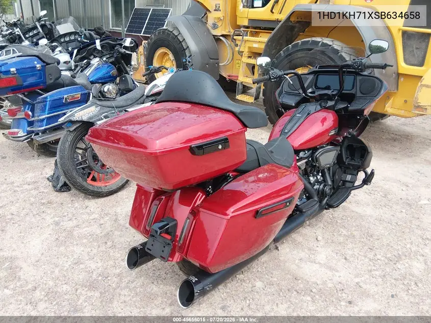 2025 Harley-Davidson Fltrx VIN: 1HD1KH71XSB634658 Lot: 45656015