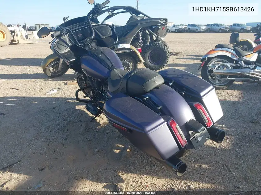 2025 Harley-Davidson Fltrx VIN: 1HD1KH715SB613426 Lot: 45666345