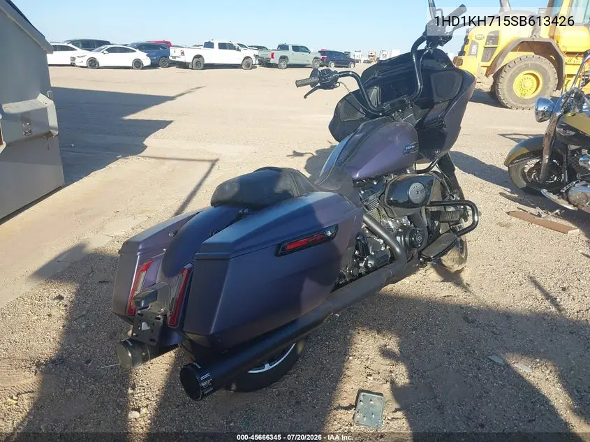 2025 Harley-Davidson Fltrx VIN: 1HD1KH715SB613426 Lot: 45666345