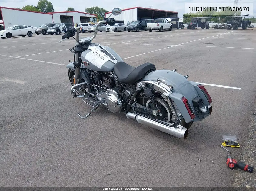2026 Harley-Davidson Fltrx VIN: 1HD1KH715TB620670 Lot: 45335332