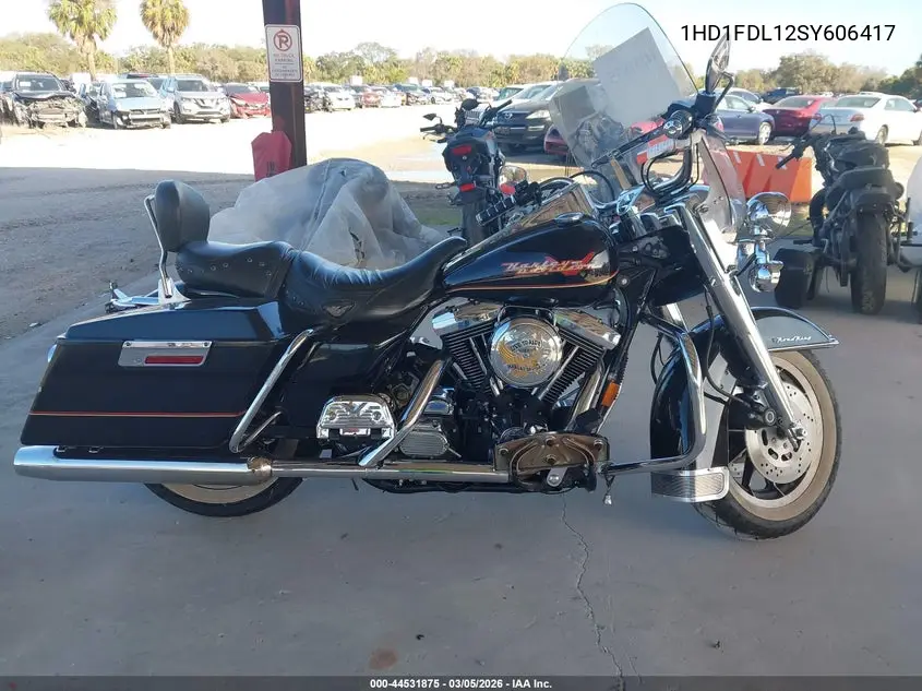 1995 Harley-Davidson Flhr VIN: 1HD1FDL12SY606417 Lot: 44531875