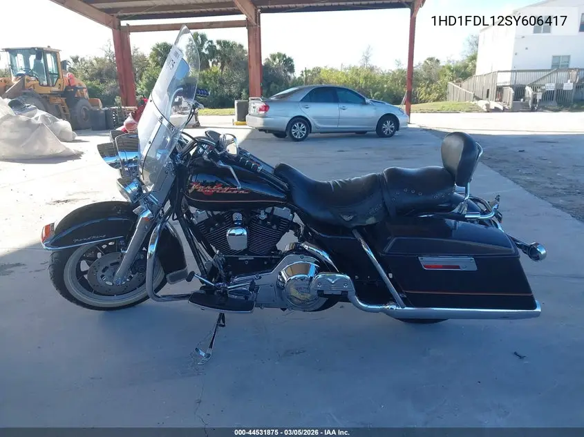 1995 Harley-Davidson Flhr VIN: 1HD1FDL12SY606417 Lot: 44531875