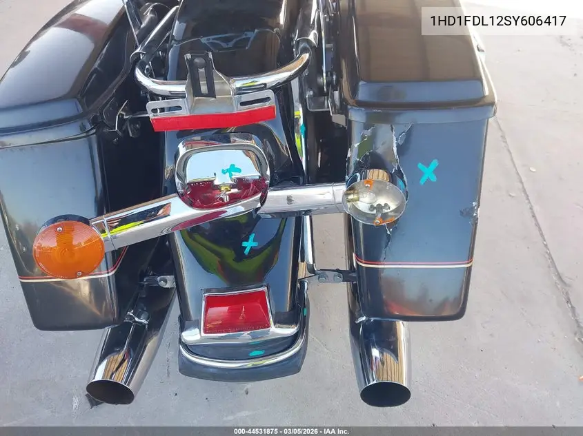 1995 Harley-Davidson Flhr VIN: 1HD1FDL12SY606417 Lot: 44531875