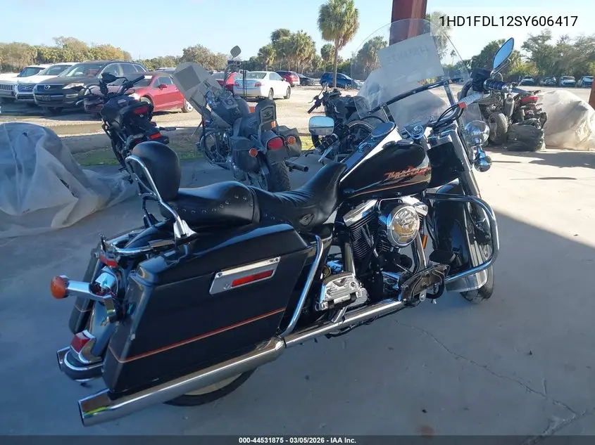 1995 Harley-Davidson Flhr VIN: 1HD1FDL12SY606417 Lot: 44531875