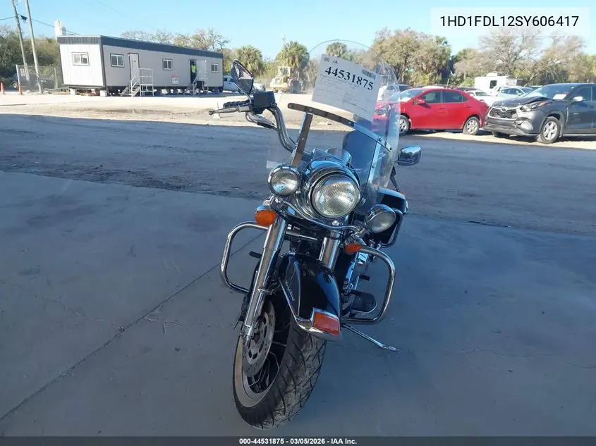 1995 Harley-Davidson Flhr VIN: 1HD1FDL12SY606417 Lot: 44531875
