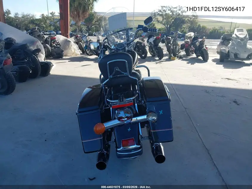 1995 Harley-Davidson Flhr VIN: 1HD1FDL12SY606417 Lot: 44531875