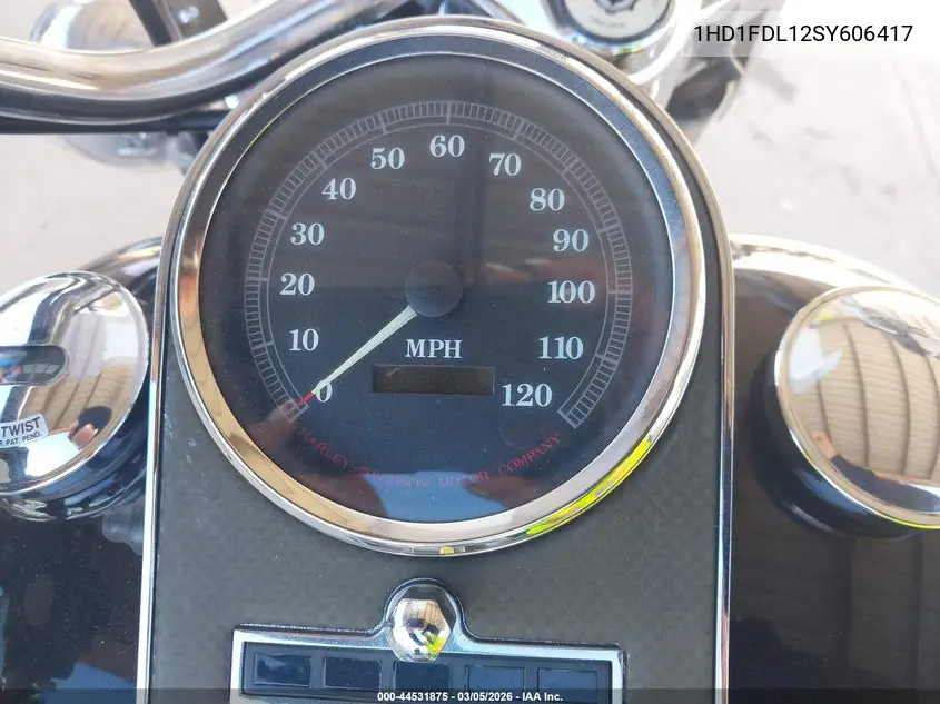 1995 Harley-Davidson Flhr VIN: 1HD1FDL12SY606417 Lot: 44531875