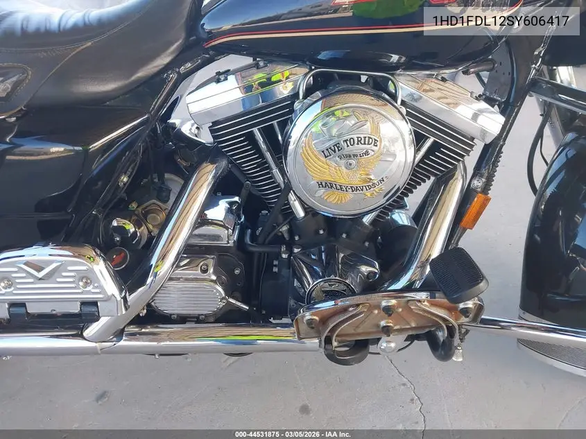 1995 Harley-Davidson Flhr VIN: 1HD1FDL12SY606417 Lot: 44531875