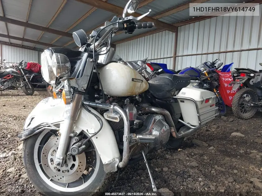 1997 Harley-Davidson Flhpi VIN: 1HD1FHR18VY614749 Lot: 45373827