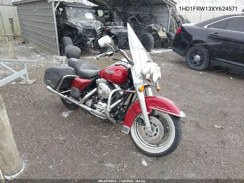 1999 Harley-Davidson Flhrci VIN: 1HD1FRW13XY624571 Lot: 43792816
