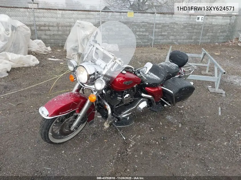1999 Harley-Davidson Flhrci VIN: 1HD1FRW13XY624571 Lot: 43792816