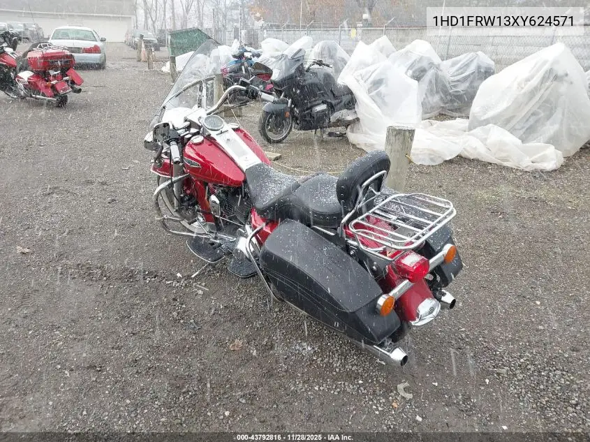 1999 Harley-Davidson Flhrci VIN: 1HD1FRW13XY624571 Lot: 43792816