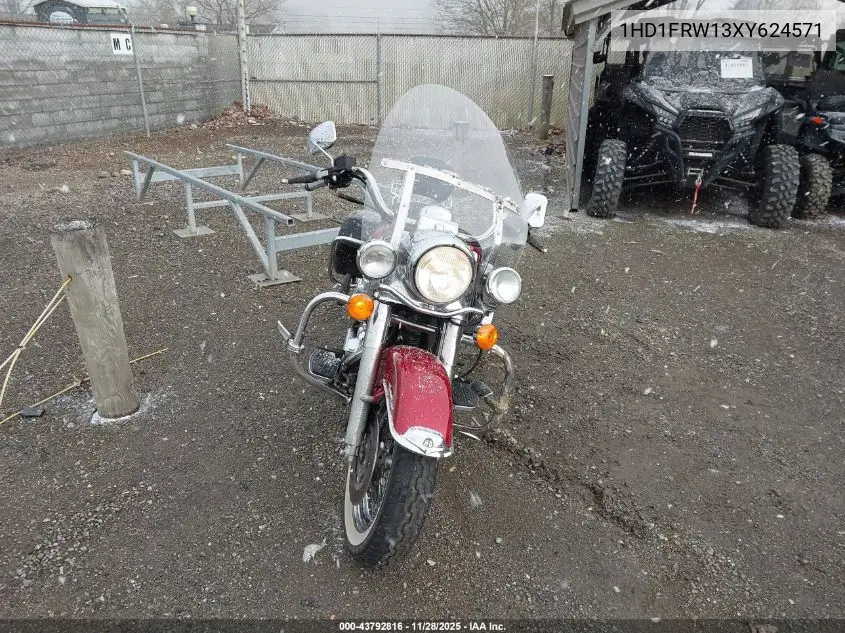 1999 Harley-Davidson Flhrci VIN: 1HD1FRW13XY624571 Lot: 43792816