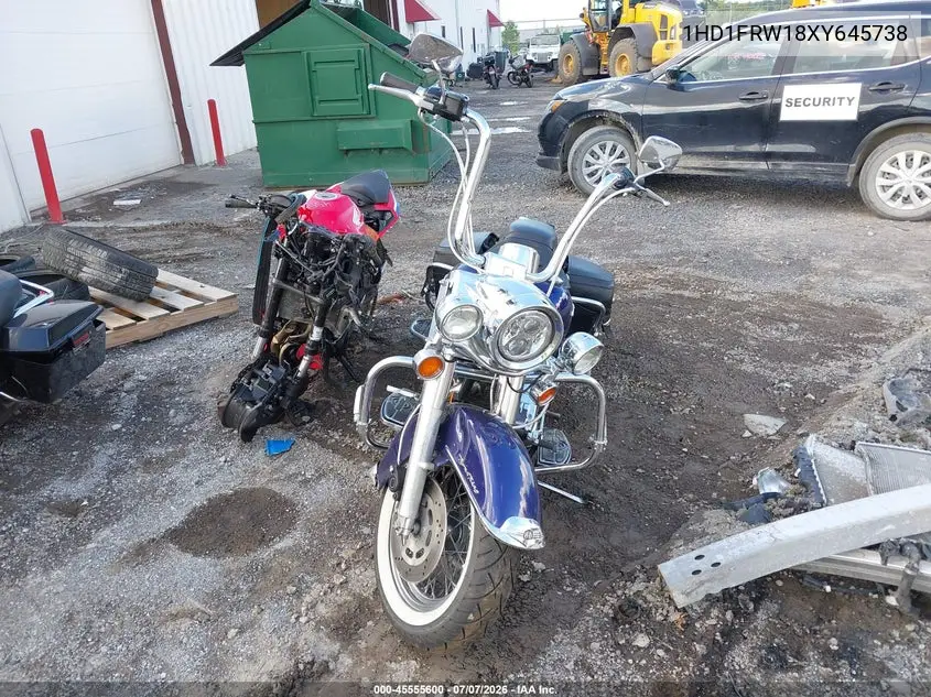 1999 Harley-Davidson Flhrci VIN: 1HD1FRW18XY645738 Lot: 45555600