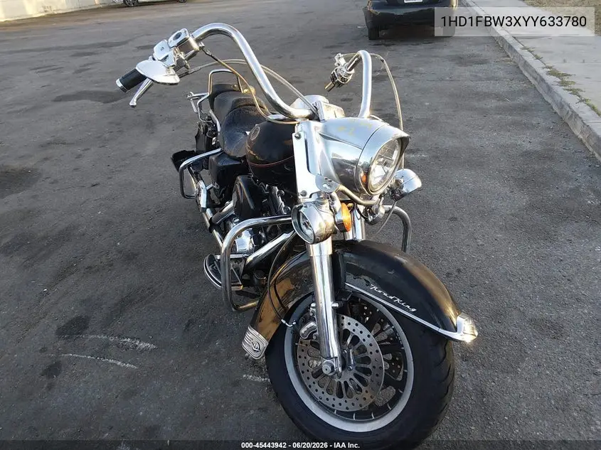 2000 Harley-Davidson Flhri VIN: 1HD1FBW3XYY633780 Lot: 45443942