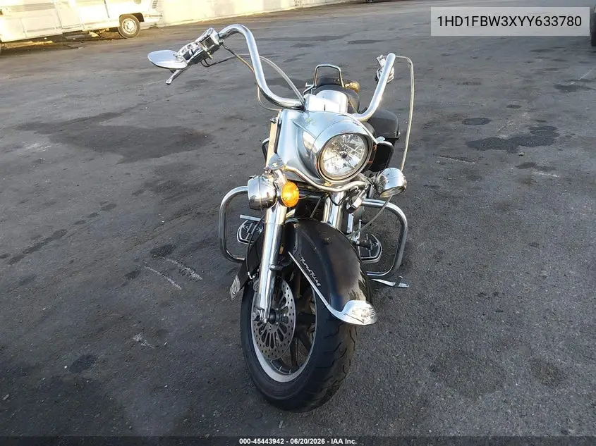 2000 Harley-Davidson Flhri VIN: 1HD1FBW3XYY633780 Lot: 45443942