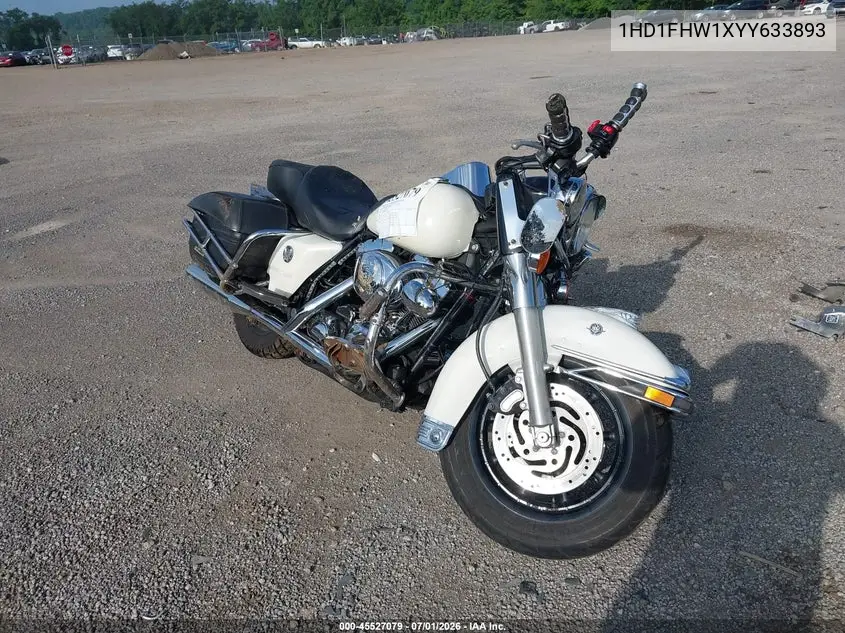 2000 Harley-Davidson Flhpi VIN: 1HD1FHW1XYY633893 Lot: 45527079