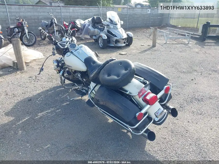 2000 Harley-Davidson Flhpi VIN: 1HD1FHW1XYY633893 Lot: 45527079