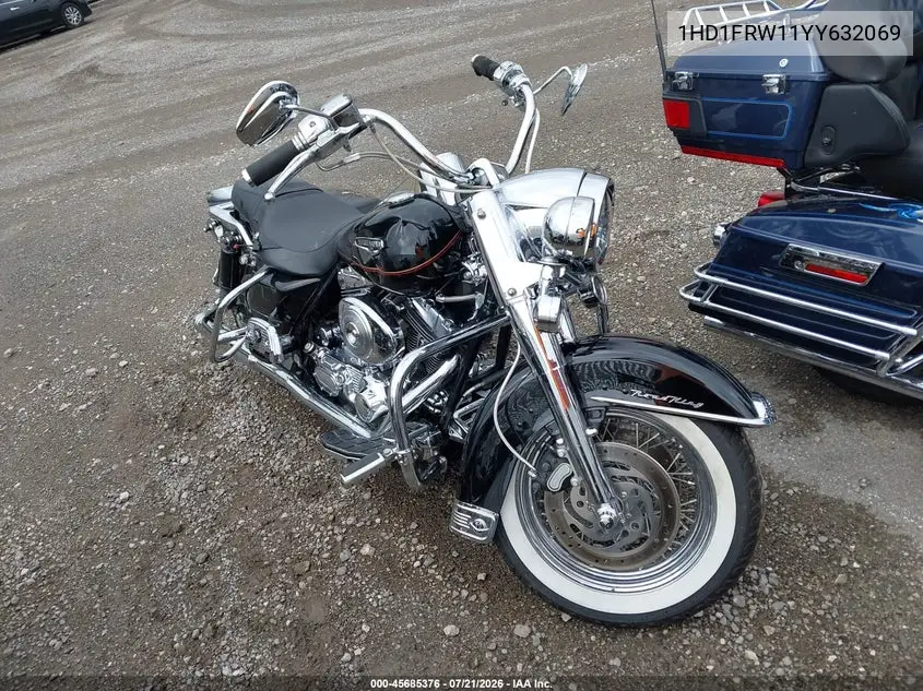 2000 Harley-Davidson Flhrci VIN: 1HD1FRW11YY632069 Lot: 45685376