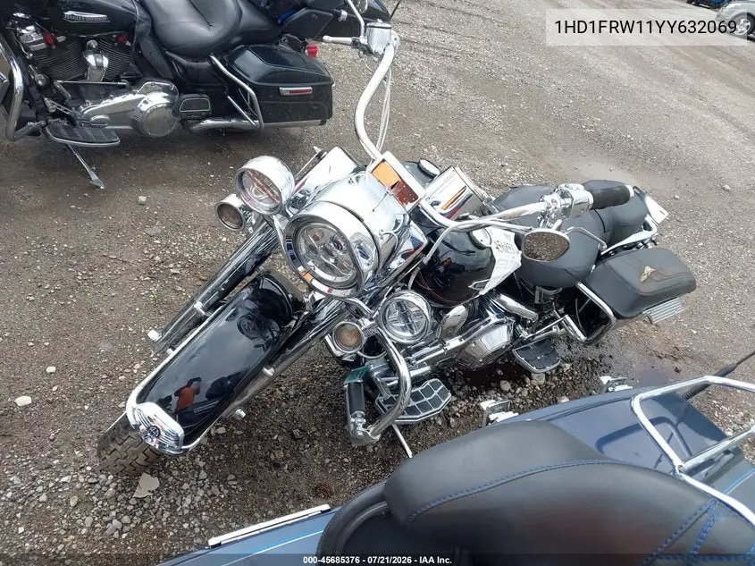 2000 Harley-Davidson Flhrci VIN: 1HD1FRW11YY632069 Lot: 45685376