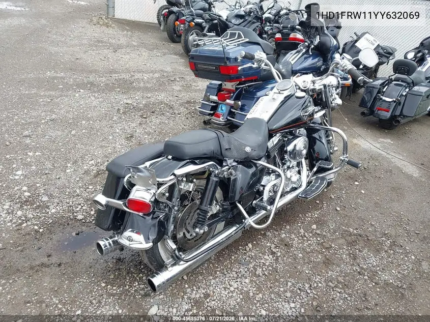 2000 Harley-Davidson Flhrci VIN: 1HD1FRW11YY632069 Lot: 45685376