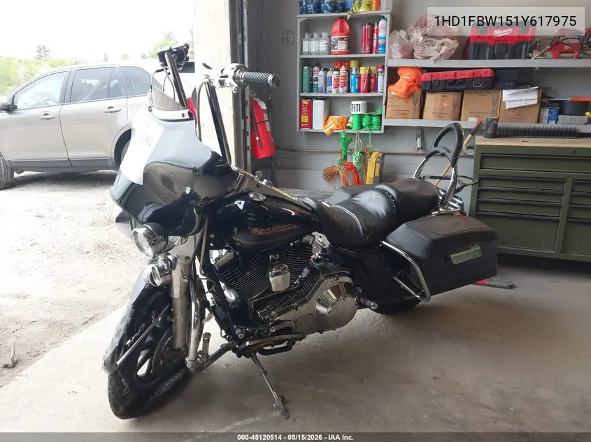 2001 Harley-Davidson Flhri VIN: 1HD1FBW151Y617975 Lot: 45120514