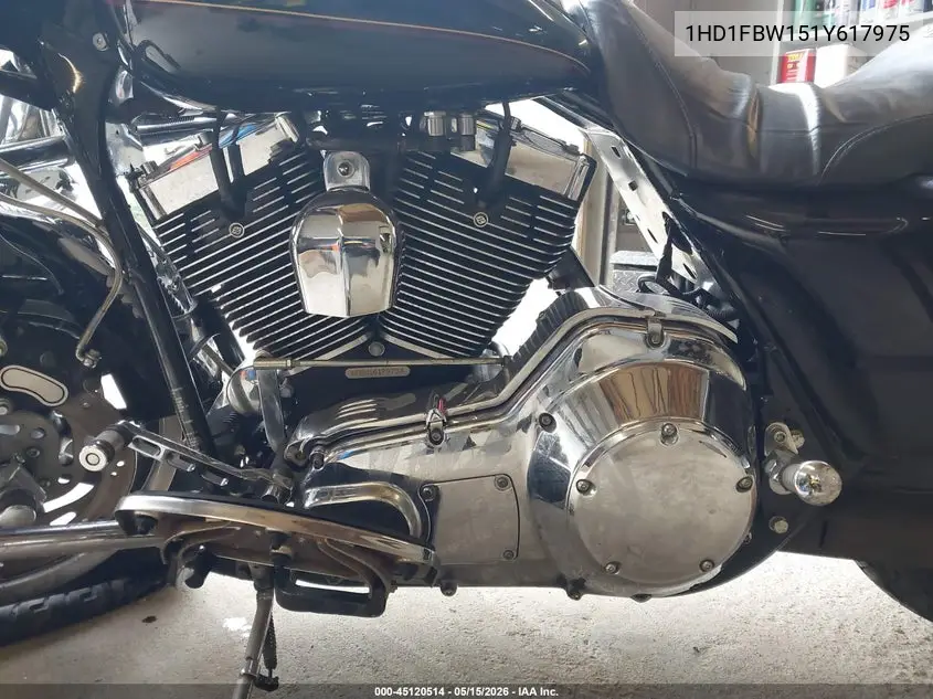 2001 Harley-Davidson Flhri VIN: 1HD1FBW151Y617975 Lot: 45120514