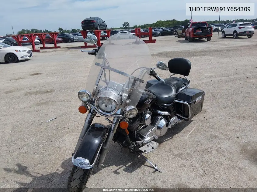 2001 Harley-Davidson Flhrci VIN: 1HD1FRW191Y654309 Lot: 45211796