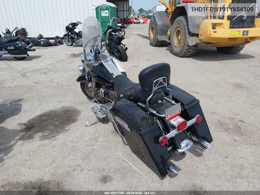 2001 Harley-Davidson Flhrci VIN: 1HD1FRW191Y654309 Lot: 45211796