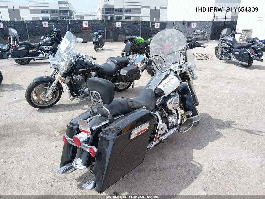 2001 Harley-Davidson Flhrci VIN: 1HD1FRW191Y654309 Lot: 45211796