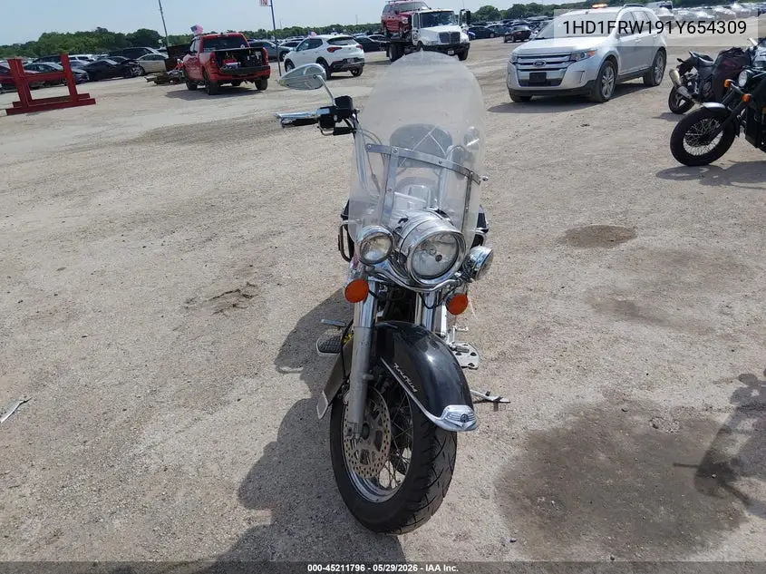 2001 Harley-Davidson Flhrci VIN: 1HD1FRW191Y654309 Lot: 45211796