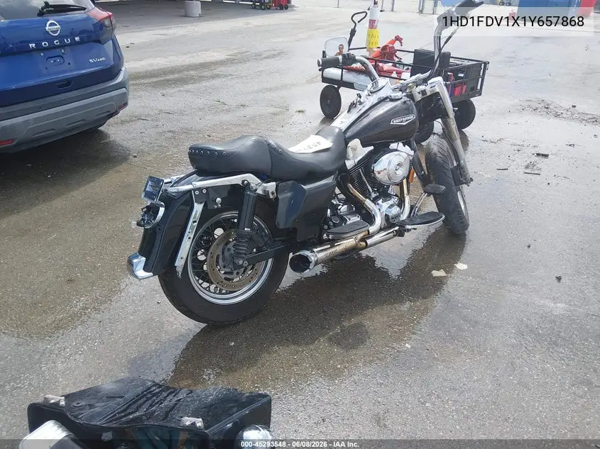 2001 Harley-Davidson Flhr VIN: 1HD1FDV1X1Y657868 Lot: 45293548