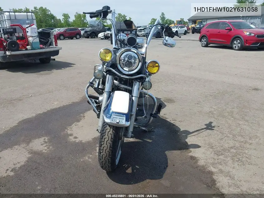 2002 Harley-Davidson Flhpi VIN: 1HD1FHW102Y631058 Lot: 45235601