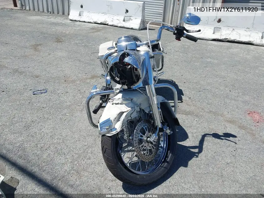 2002 Harley-Davidson Flhpi VIN: 1HD1FHW1X2Y611920 Lot: 45299448