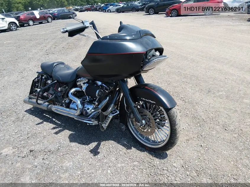 2002 Harley-Davidson Flhri VIN: 1HD1FBW122Y636291 Lot: 45519045