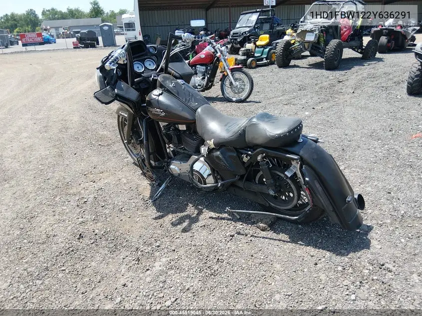 2002 Harley-Davidson Flhri VIN: 1HD1FBW122Y636291 Lot: 45519045
