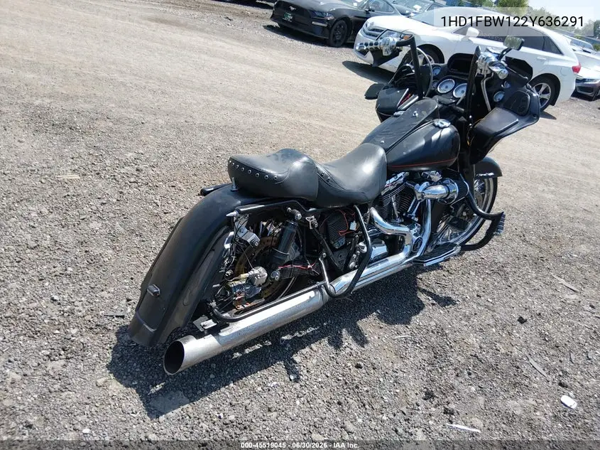 2002 Harley-Davidson Flhri VIN: 1HD1FBW122Y636291 Lot: 45519045