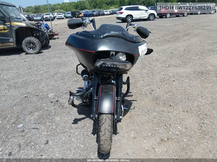 2002 Harley-Davidson Flhri VIN: 1HD1FBW122Y636291 Lot: 45519045