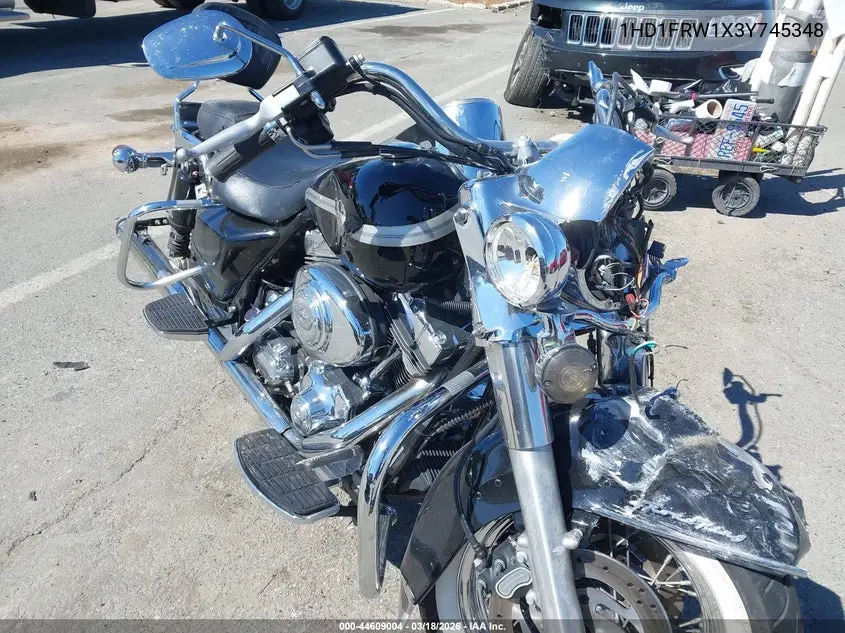 2003 Harley-Davidson Flhrci VIN: 1HD1FRW1X3Y745348 Lot: 44609004