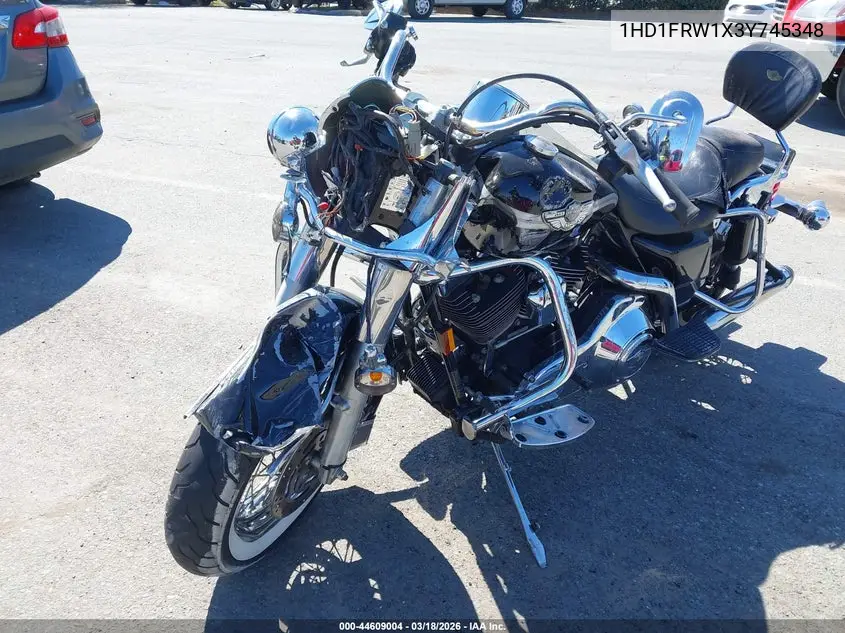 2003 Harley-Davidson Flhrci VIN: 1HD1FRW1X3Y745348 Lot: 44609004