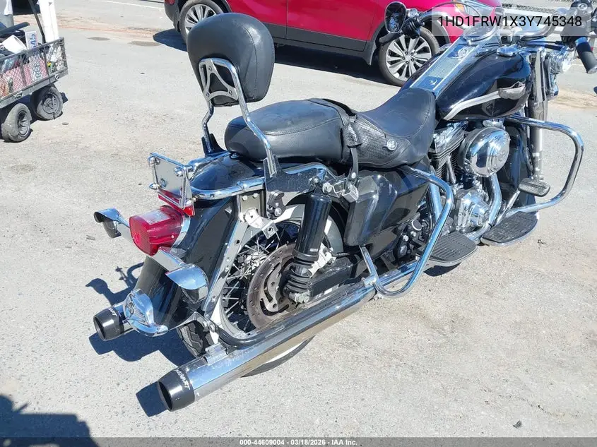 2003 Harley-Davidson Flhrci VIN: 1HD1FRW1X3Y745348 Lot: 44609004