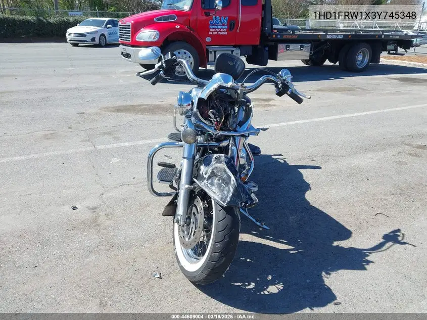 2003 Harley-Davidson Flhrci VIN: 1HD1FRW1X3Y745348 Lot: 44609004