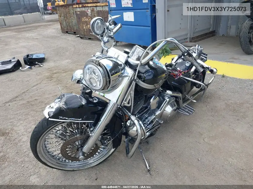 2003 Harley-Davidson Flhr VIN: 1HD1FDV3X3Y725073 Lot: 44944871