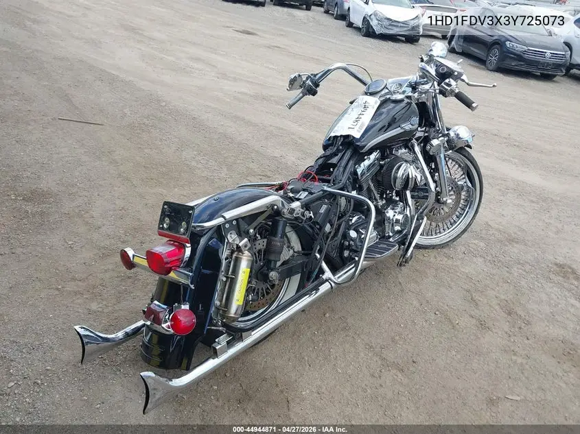 2003 Harley-Davidson Flhr VIN: 1HD1FDV3X3Y725073 Lot: 44944871
