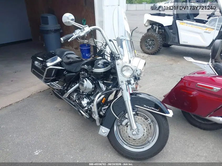 2003 Harley-Davidson Flhr VIN: 1HD1FDV173Y721240 Lot: 45336783