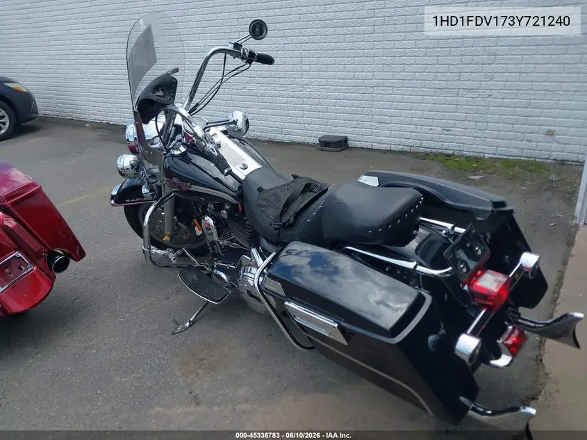 2003 Harley-Davidson Flhr VIN: 1HD1FDV173Y721240 Lot: 45336783